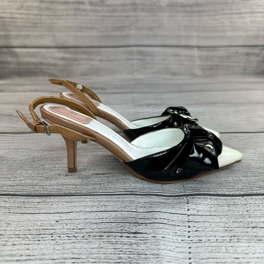Dior Black and Tan Heels